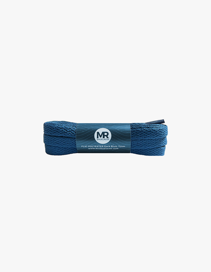 Flat Polyester 7mm (FP17) Dark Blue