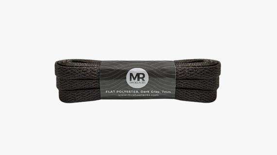 Flat Polyester 7mm (FP22) Dark Gray