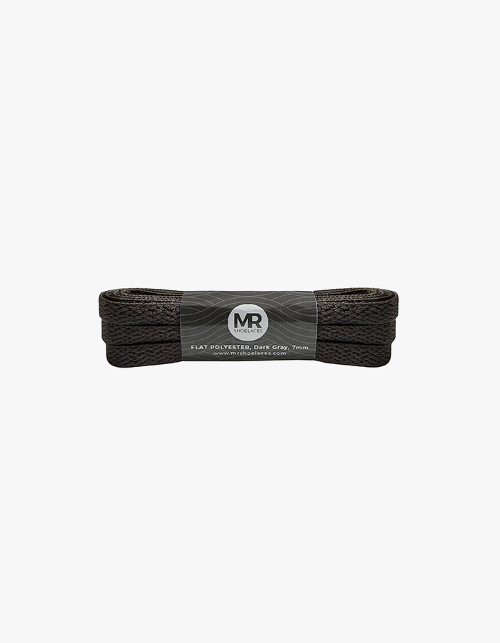 Flat Polyester 7mm (FP22) Dark Gray