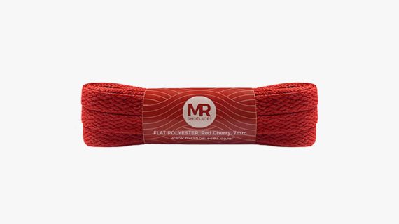 Flat Polyester 7mm (FP75) Red Cherry
