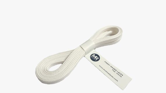 Flat Waxed 7mm (FT20) White