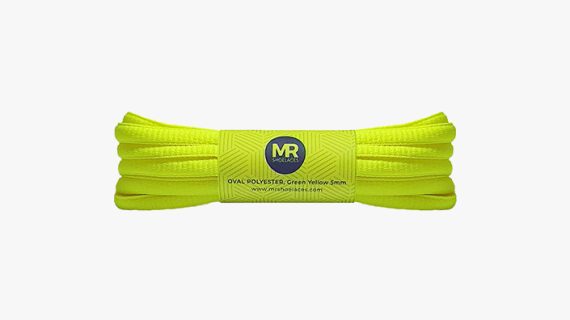 Oval Polyester 7mm (OP12) Green Yellow