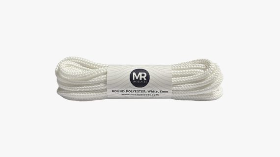 Round Polyester 5mm (RP02) White
