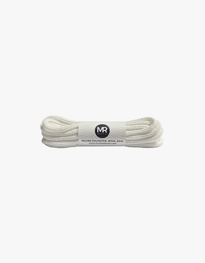 Round Polyester 5mm (RP02) White